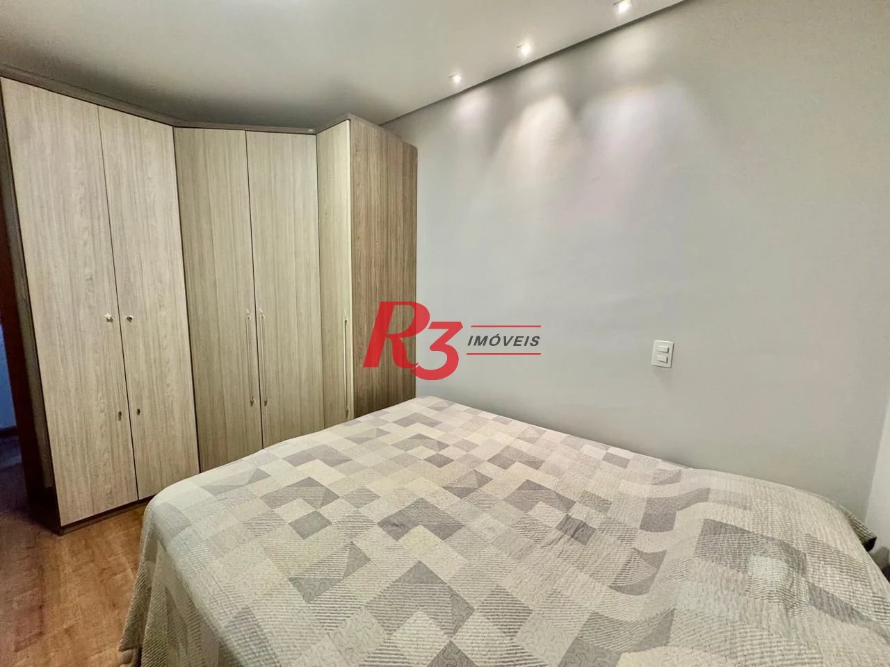 Apartamento com 1 dormitório à venda, 55 m² por R$ 620.000,00 - Boqueirão - Santos/SP