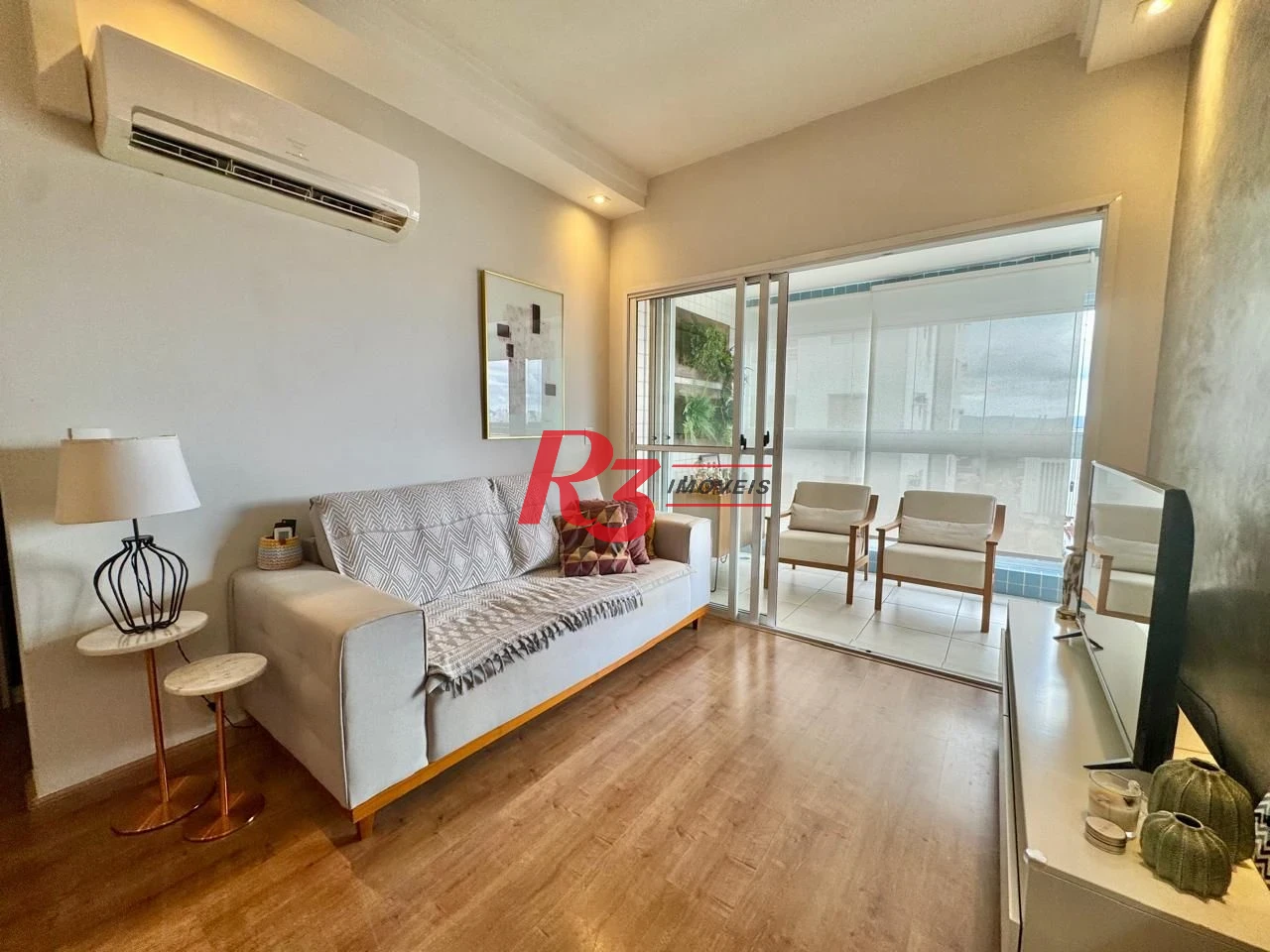 Apartamento com 1 dormitório à venda, 55 m² por R$ 620.000,00 - Boqueirão - Santos/SP