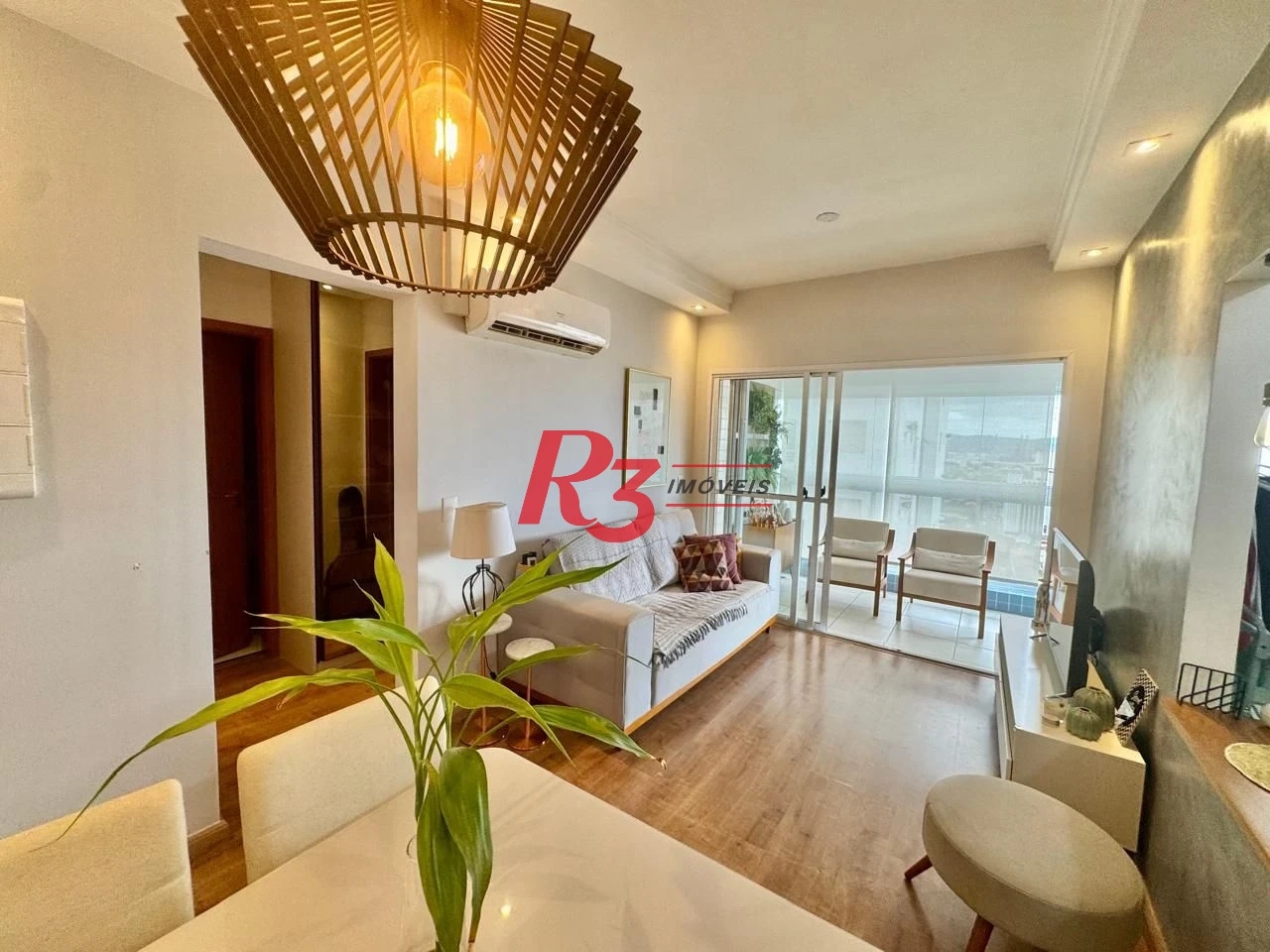 Apartamento com 1 dormitório à venda, 55 m² por R$ 620.000,00 - Boqueirão - Santos/SP