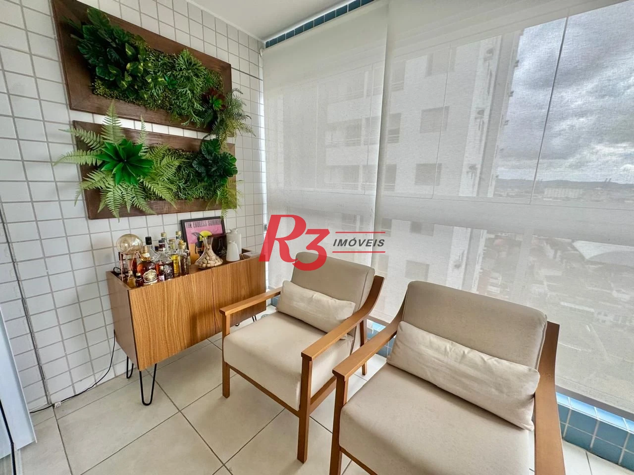 Apartamento com 1 dormitório à venda, 55 m² por R$ 620.000,00 - Boqueirão - Santos/SP