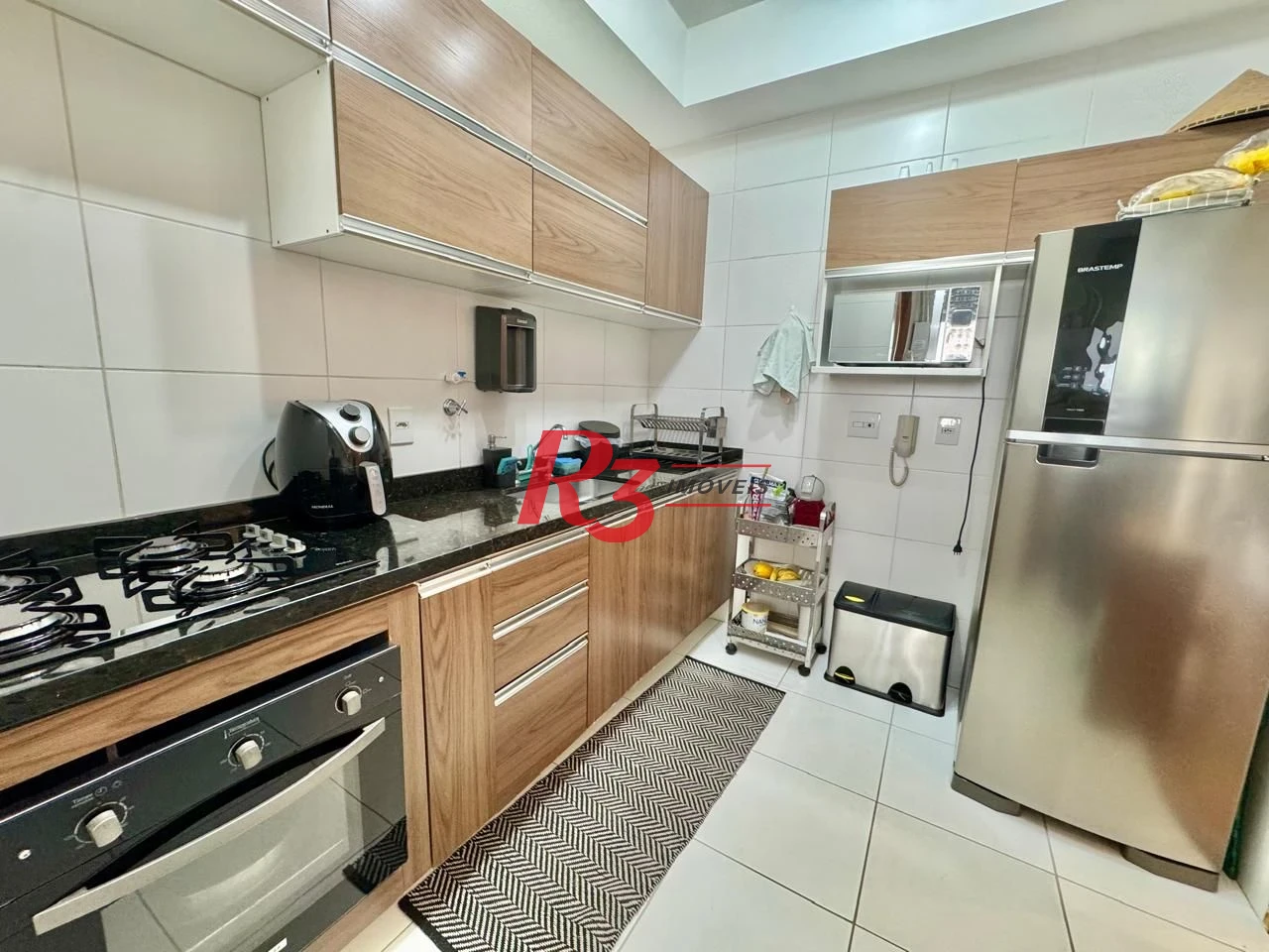 Apartamento com 1 dormitório à venda, 55 m² por R$ 620.000,00 - Boqueirão - Santos/SP