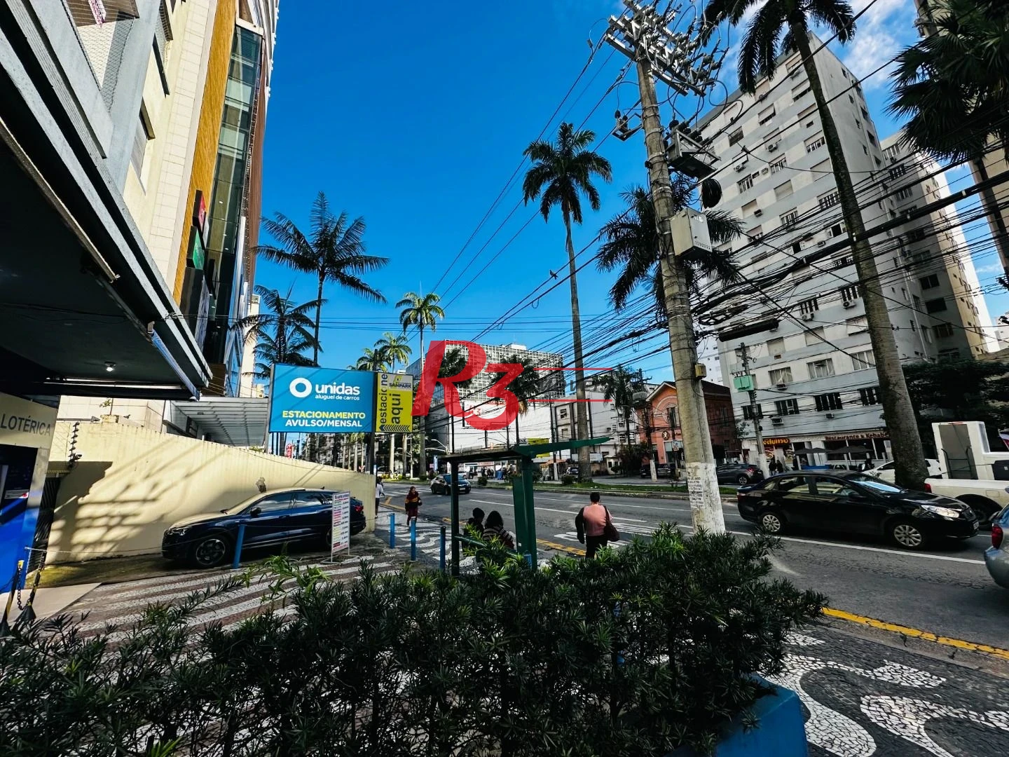 Apartamento com 3 dormitórios para alugar, 95 m² por R$ 5.500,02/mês - Gonzaga - Santos/SP
