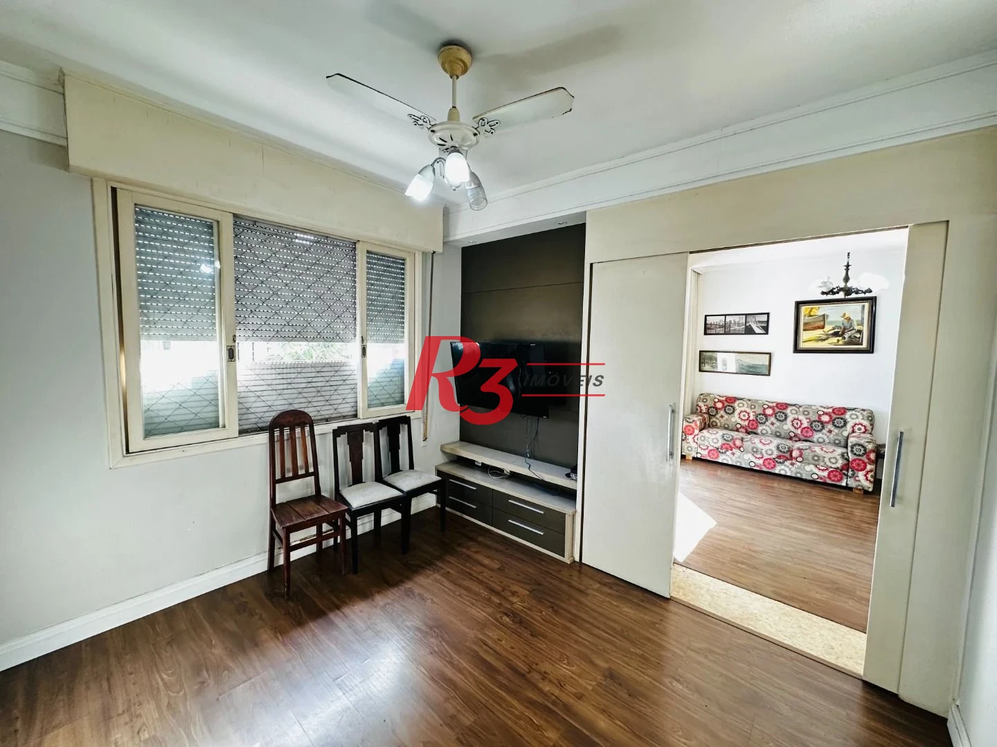 Apartamento com 3 dormitórios para alugar, 95 m² por R$ 5.500,02/mês - Gonzaga - Santos/SP