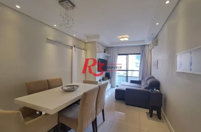 Apartamento com 2 dormitórios à venda, 117 m² por R$ 530.000,00 - Marapé - Santos/SP