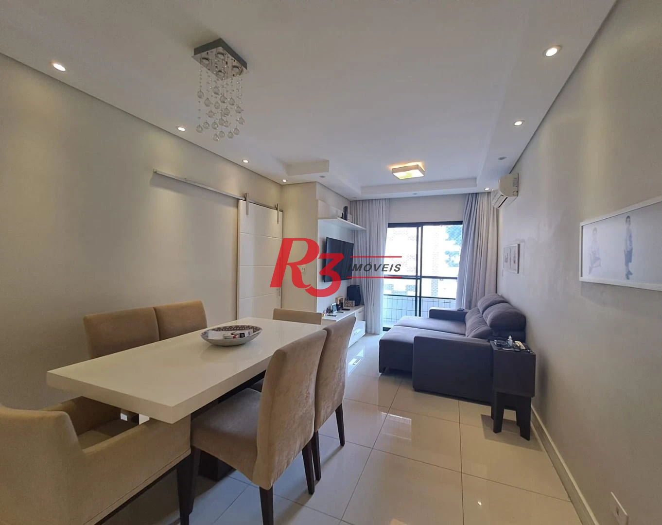 Apartamento com 2 dormitórios à venda, 117 m² por R$ 530.000,00 - Marapé - Santos/SP