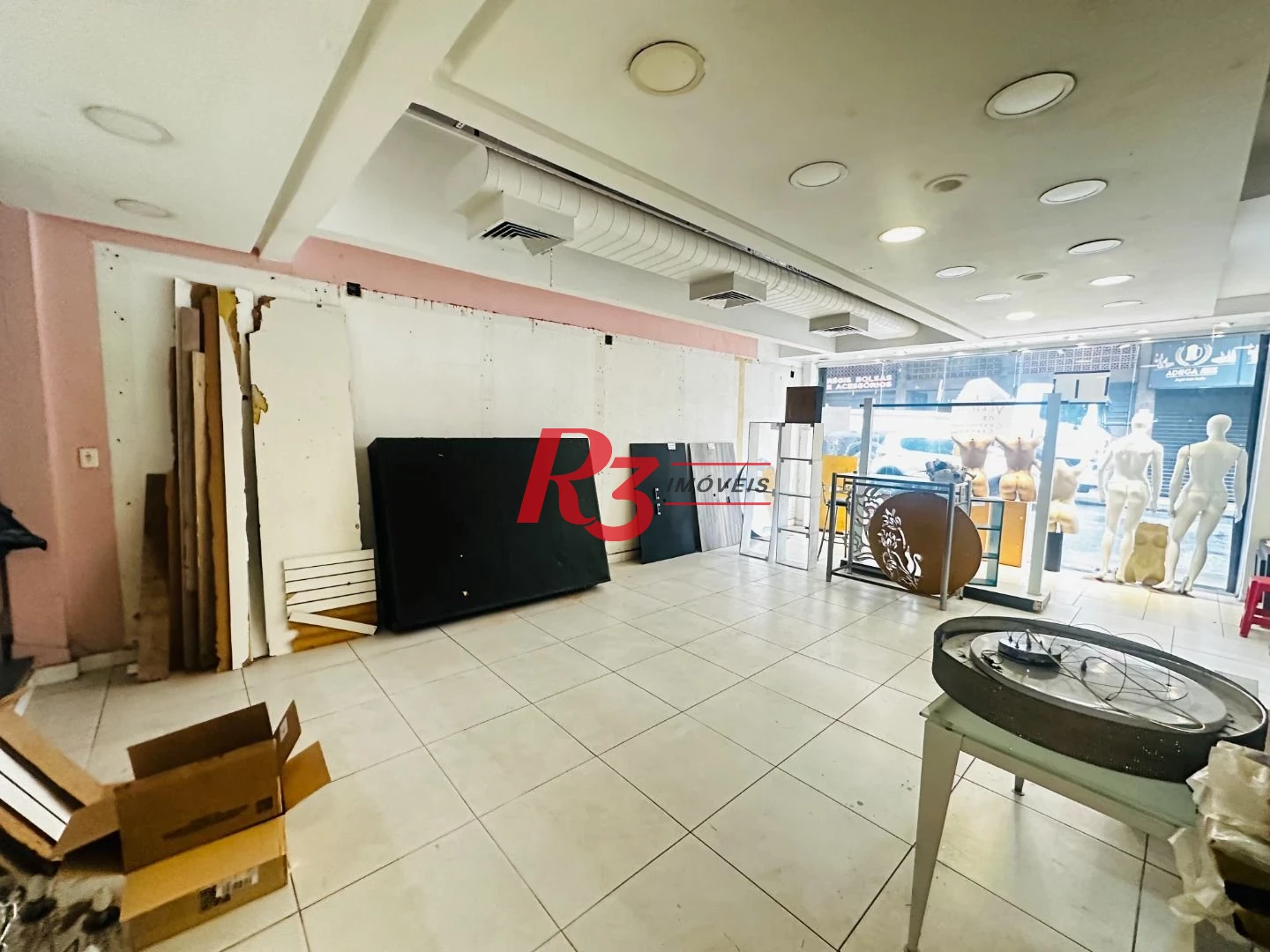 Loja para alugar, 100 m² por R$ 3.000,00/mês - Centro - Santos/SP