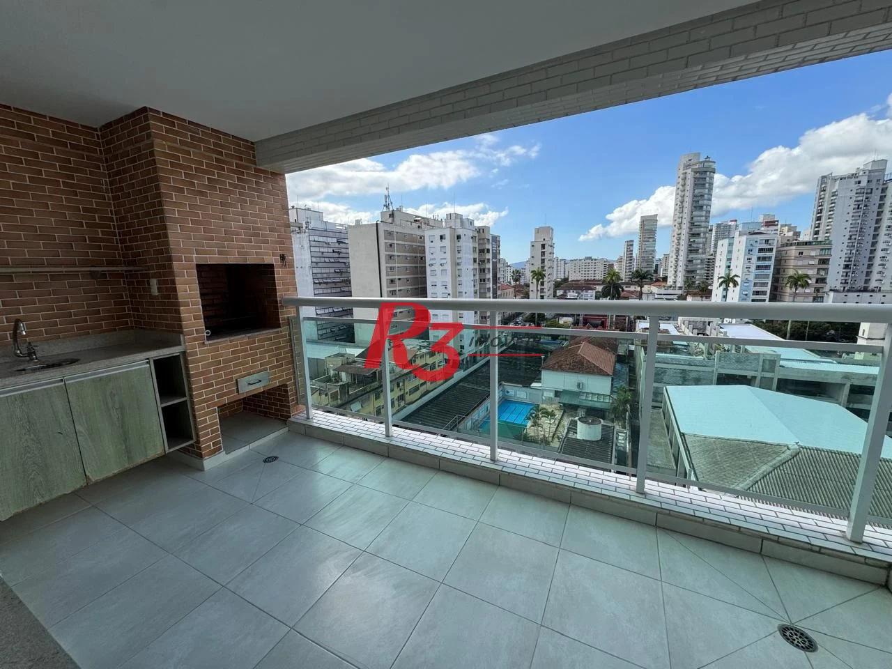 Apartamento com 2 dormitórios para alugar, 109 m² por R$ 6.500,00/mês - Gonzaga - Santos/SP
