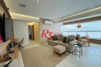 Apartamento com 2 dormitórios à venda, 65 m² por R$ 950.000,00 - Ponta da Praia - Santos/SP