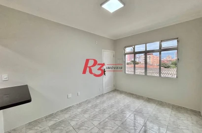 Apartamento com 2 dormitórios à venda, 54 m² por R$ 300.000,00 - Aparecida - Santos/SP