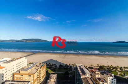 Flat com 1 dormitório à venda, 25 m² por R$ 350.000,00 - Gonzaga - Santos/SP