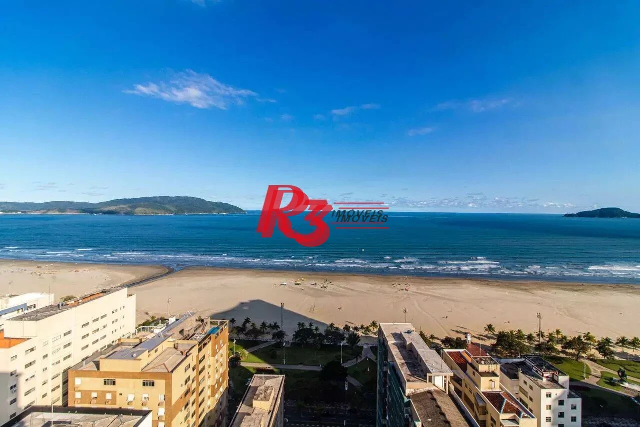 Flat com 1 dormitório à venda, 25 m² por R$ 350.000,00 - Gonzaga - Santos/SP
