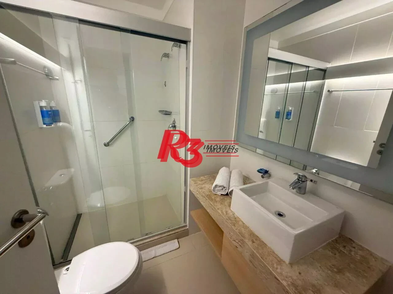 Flat com 1 dormitório à venda, 25 m² por R$ 350.000,00 - Gonzaga - Santos/SP
