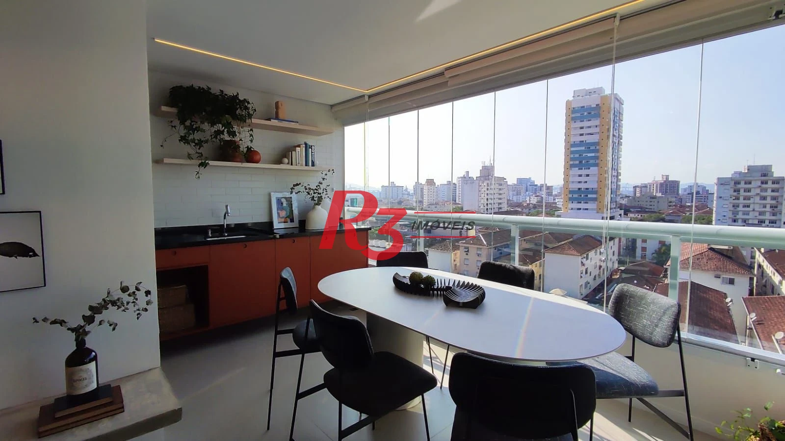 Apartamento com 1 dormitório à venda, 60 m² por R$ 1.000.000,00 - Boqueirão - Santos/SP