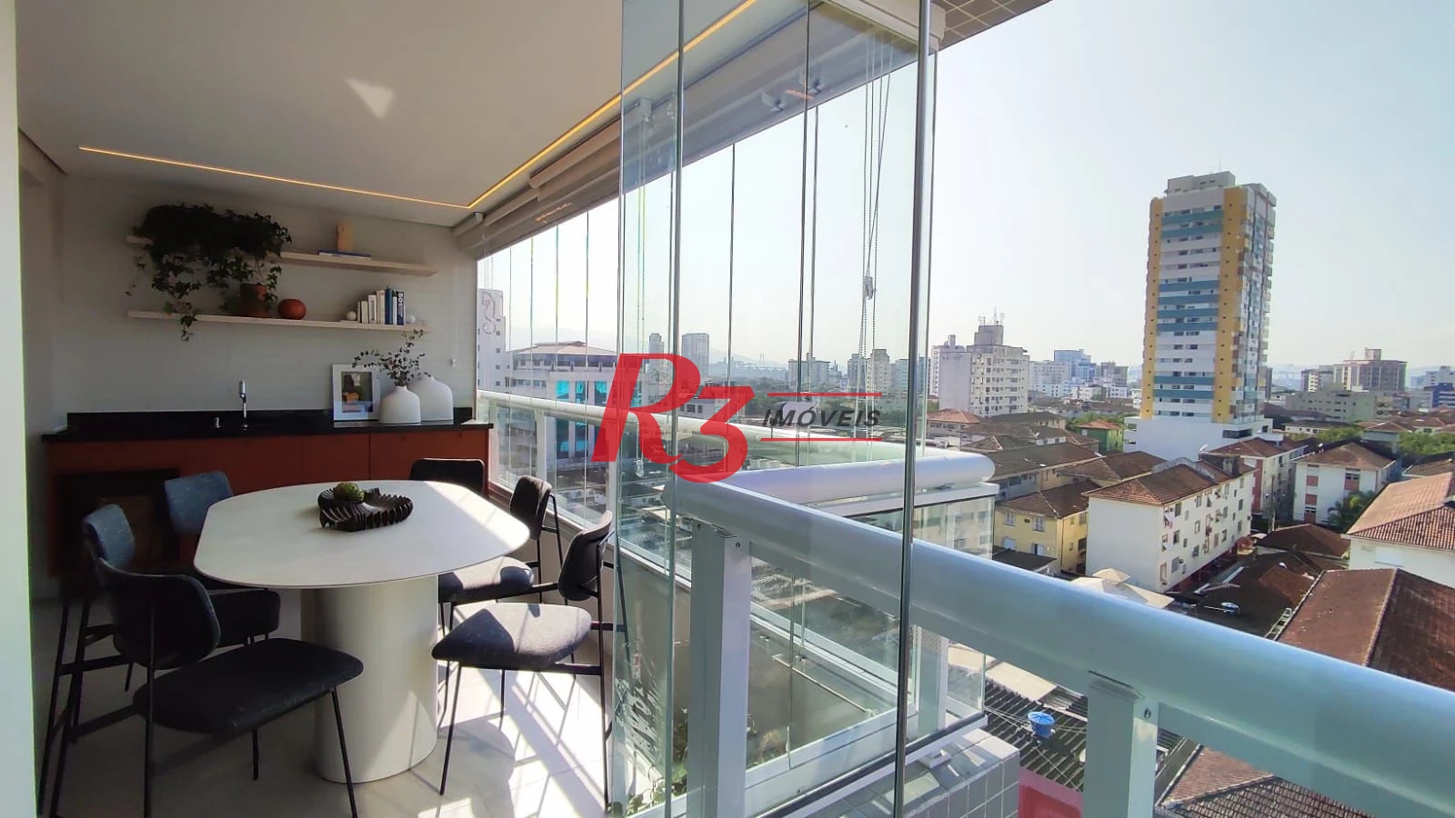Apartamento com 1 dormitório à venda, 60 m² por R$ 1.000.000,00 - Boqueirão - Santos/SP