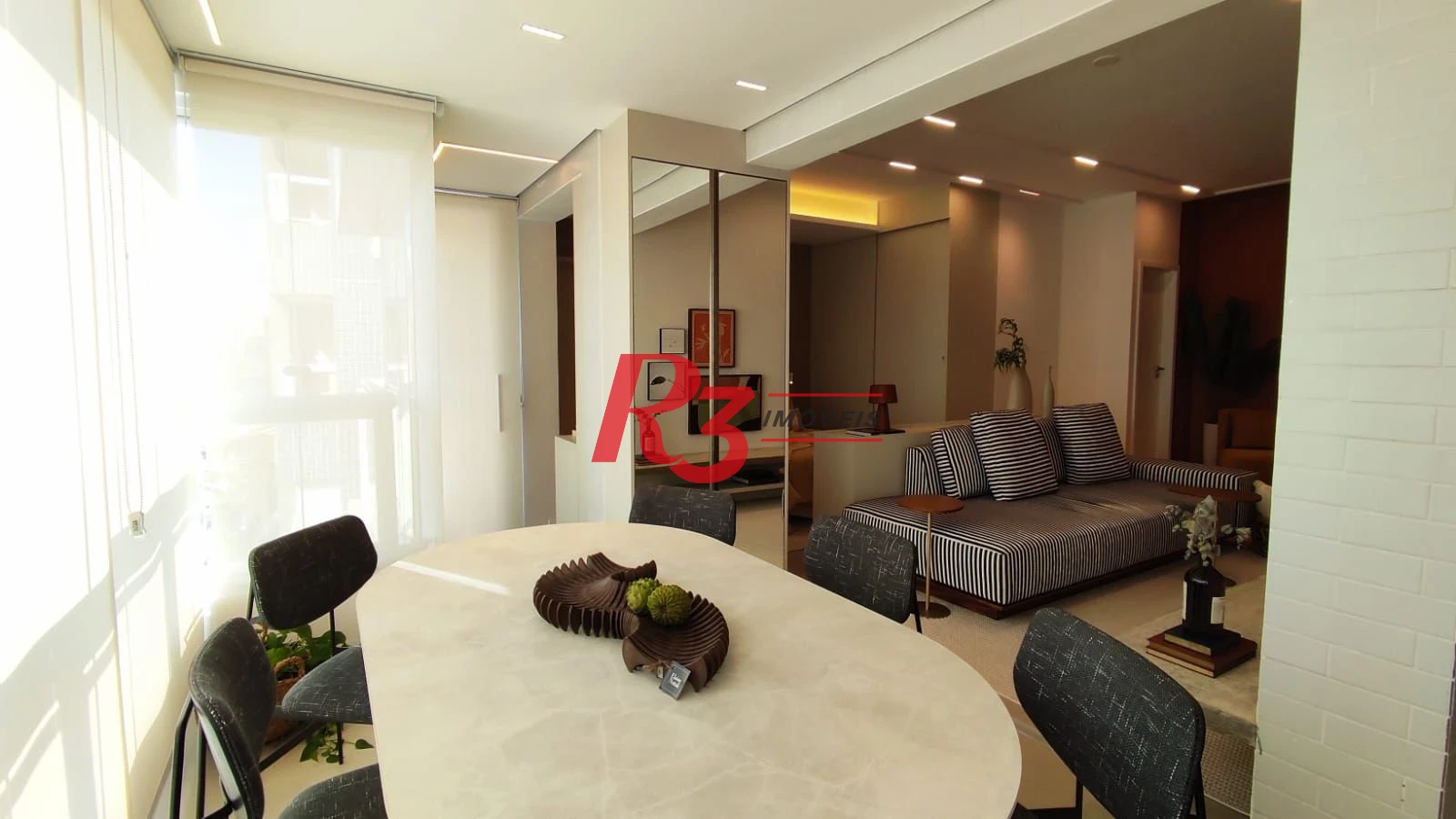 Apartamento com 1 dormitório à venda, 60 m² por R$ 1.000.000,00 - Boqueirão - Santos/SP