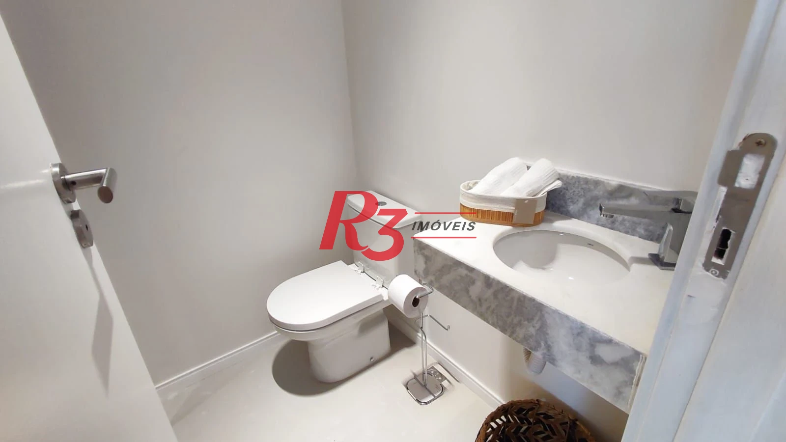 Apartamento com 1 dormitório à venda, 60 m² por R$ 1.000.000,00 - Boqueirão - Santos/SP