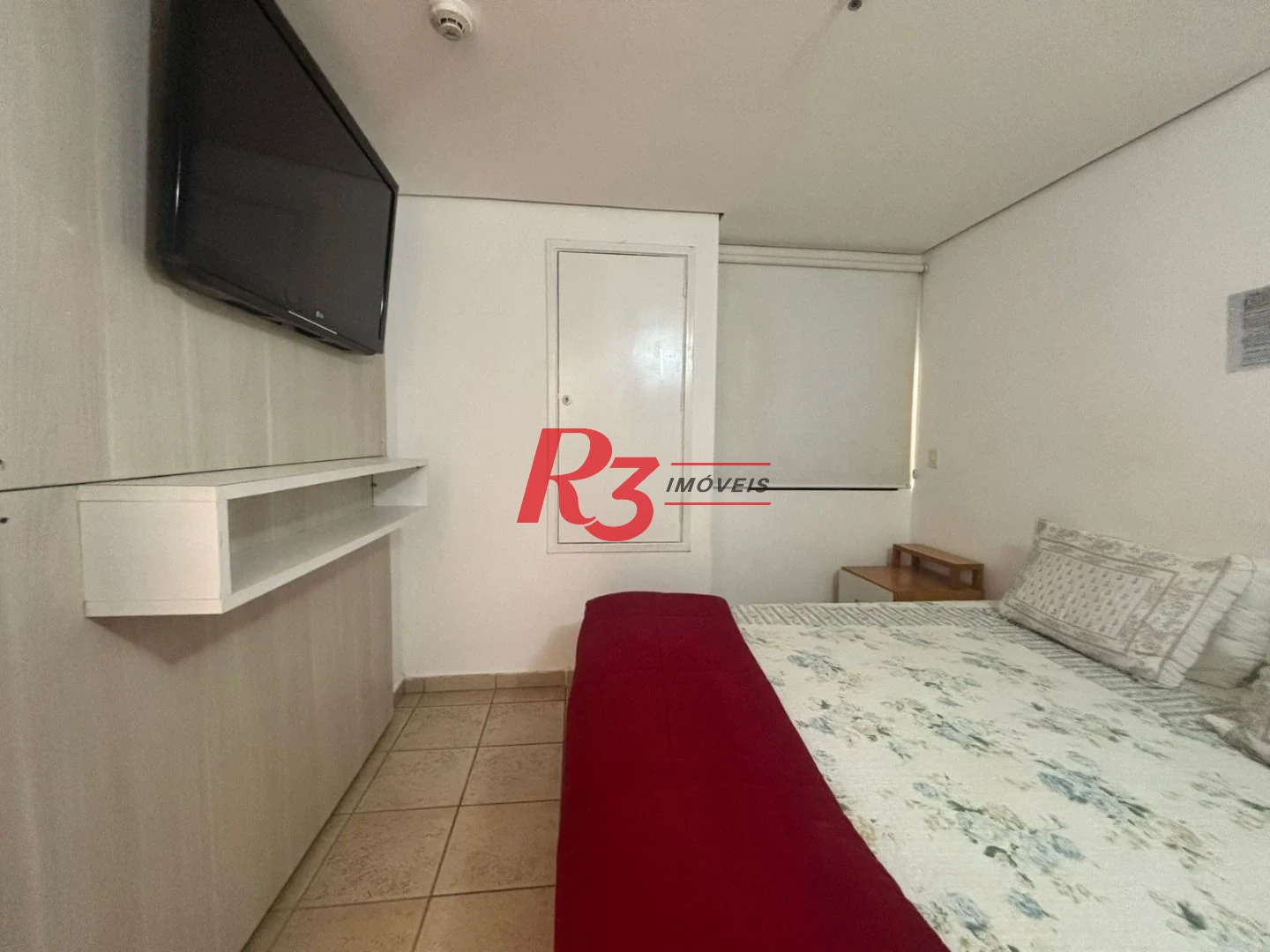Flat frente Mar com 2 dormitórios à venda, 56 m² por R$ 585.000 - Boqueirão - Santos/SP