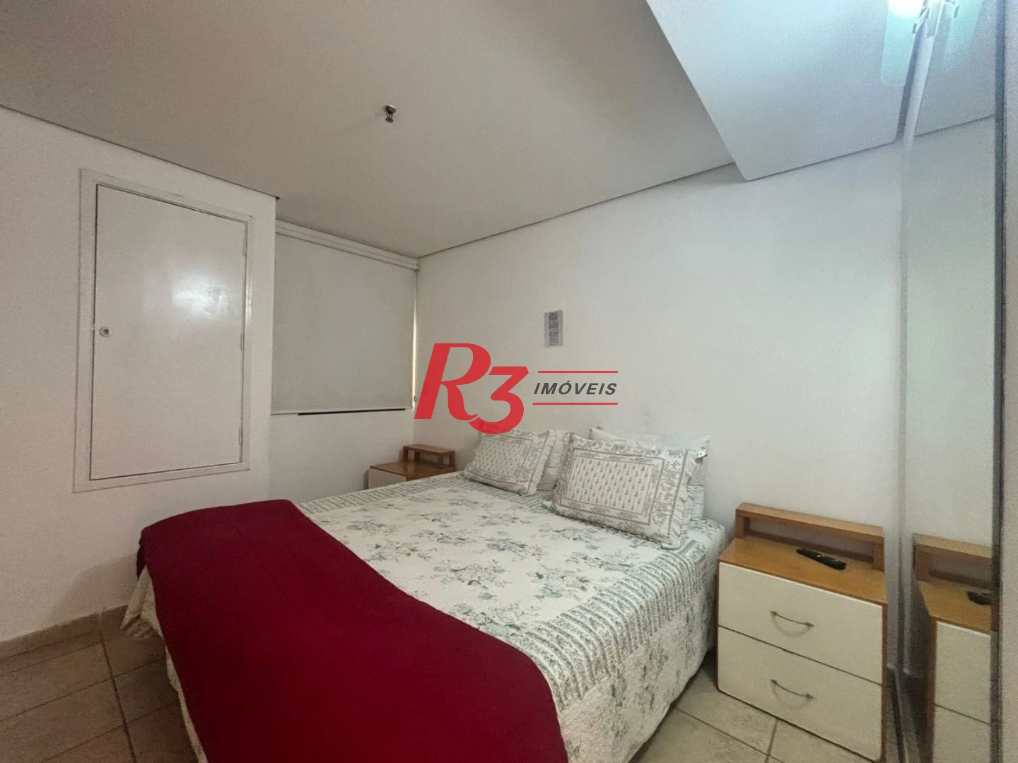Flat frente Mar com 2 dormitórios à venda, 56 m² por R$ 585.000 - Boqueirão - Santos/SP