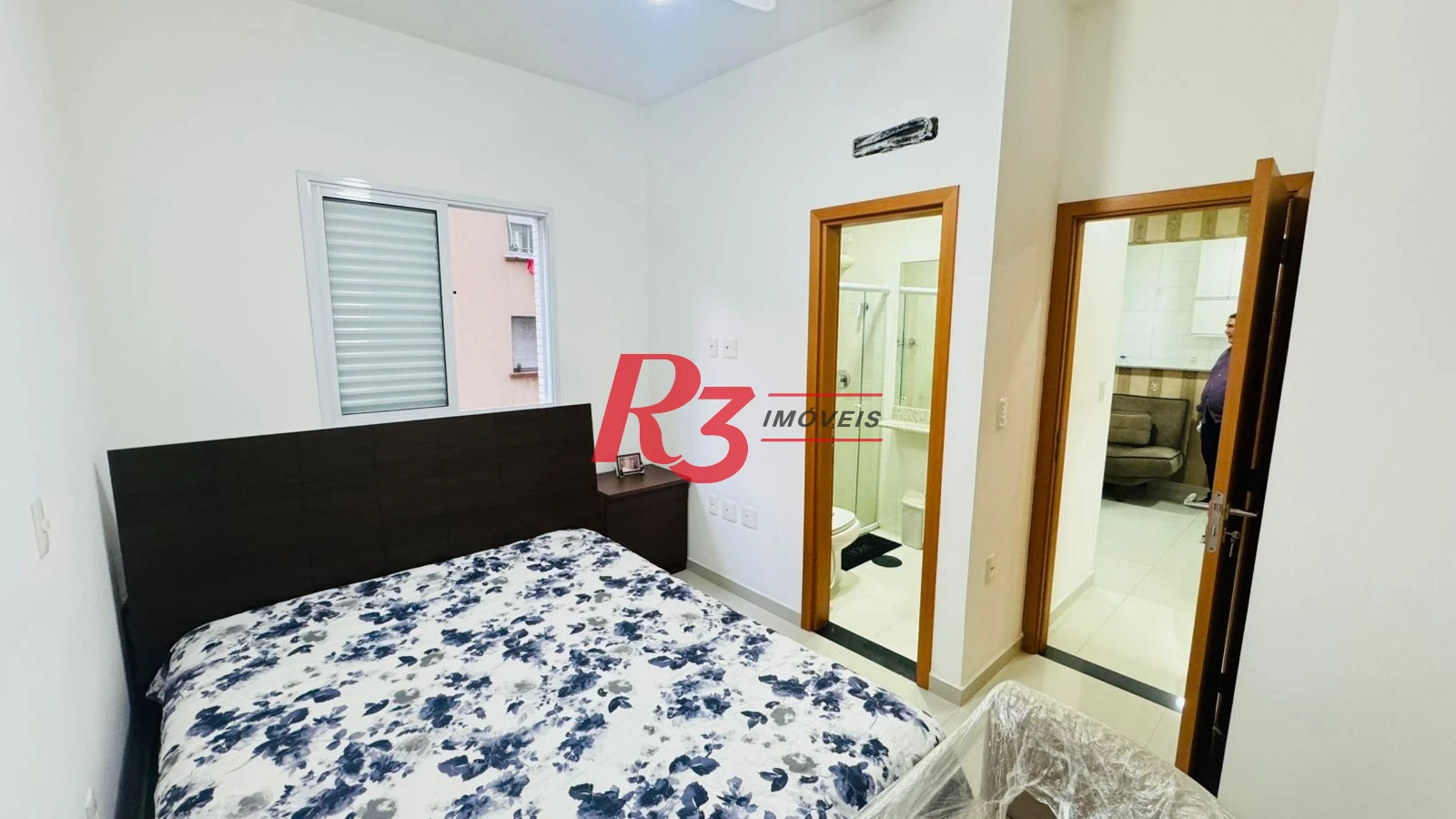 Apartamento com 1 dormitório à venda, 72 m² por R$ 615.000,00 - Boqueirão - Santos/SP