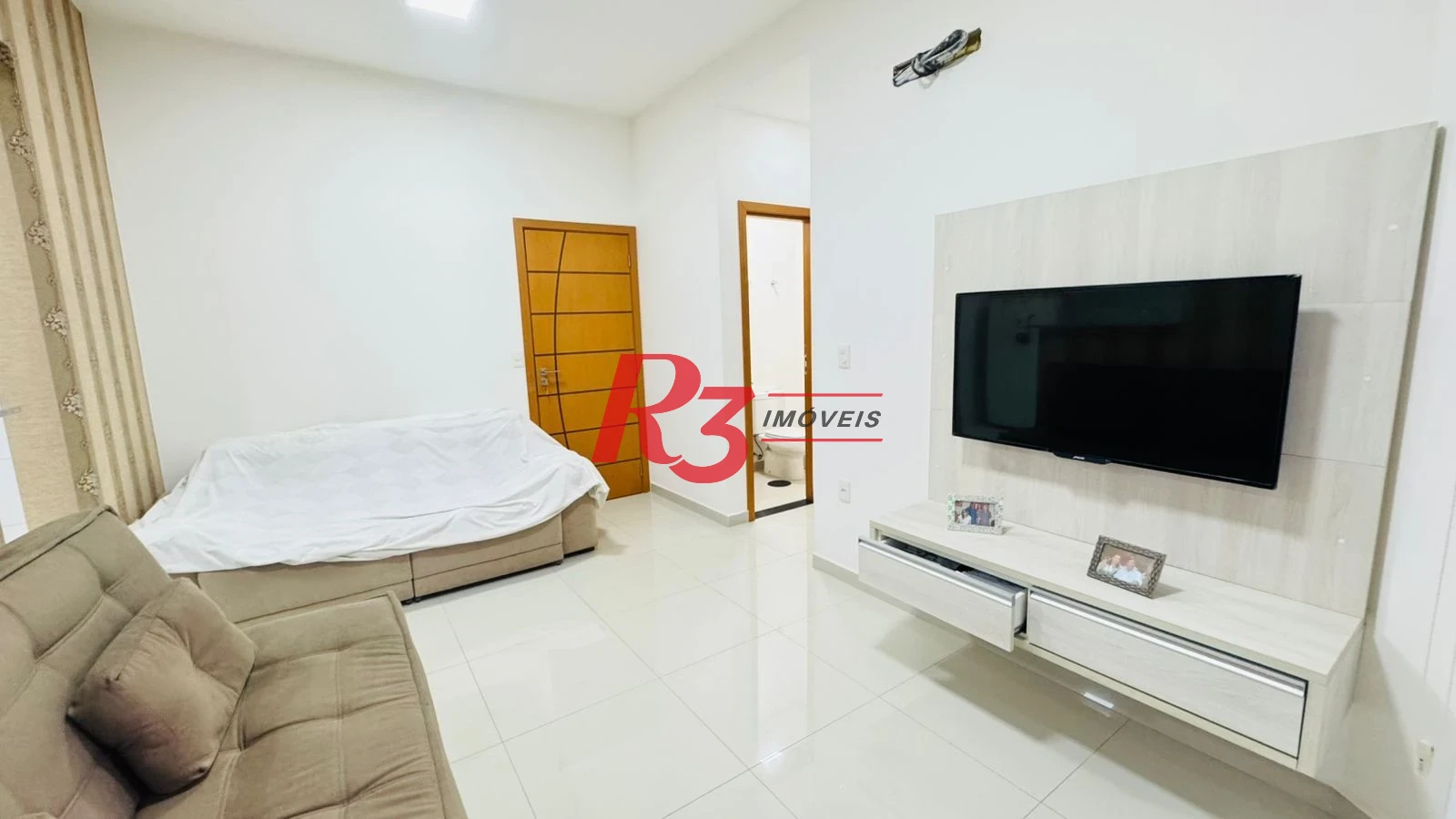 Apartamento com 1 dormitório à venda, 72 m² por R$ 615.000,00 - Boqueirão - Santos/SP