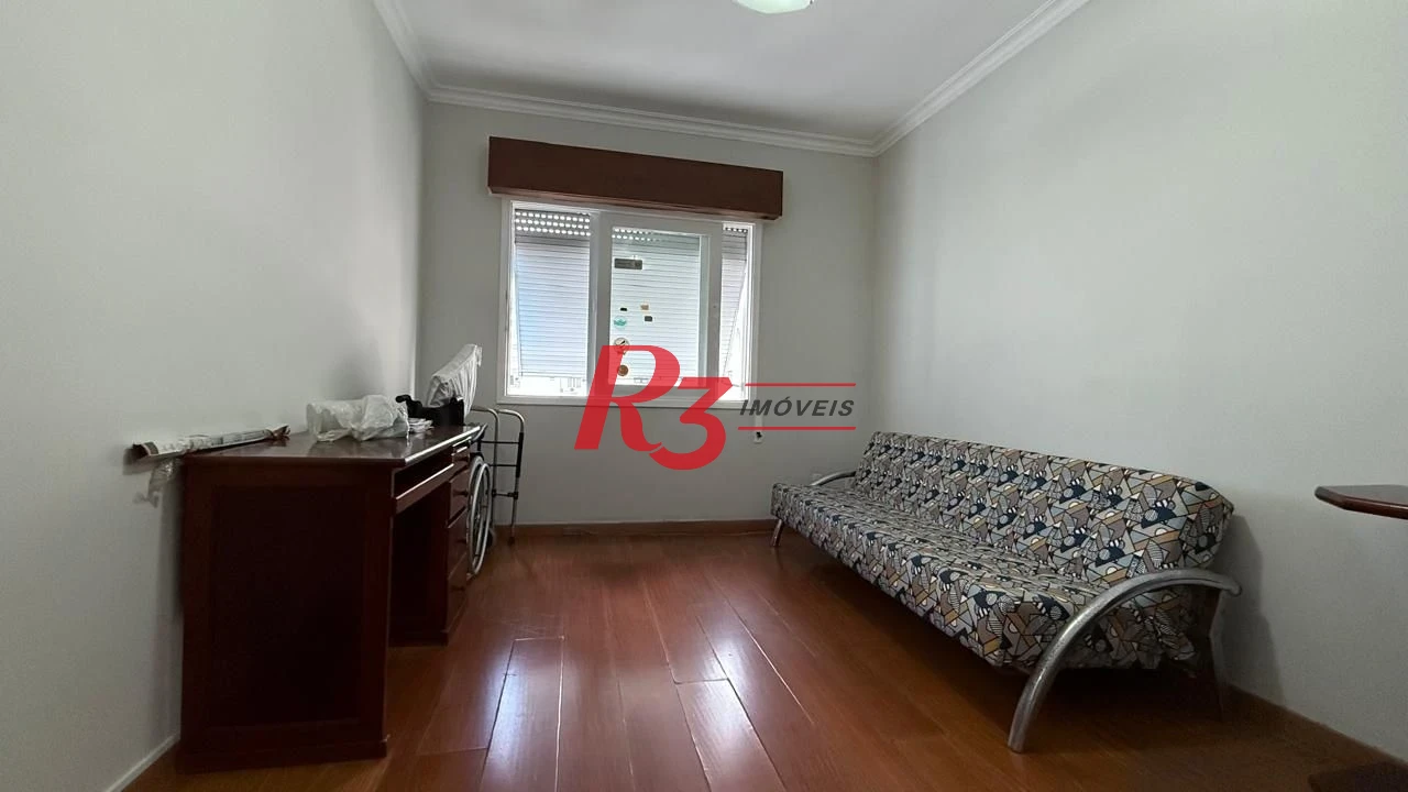 Apartamento com 3 dormitórios para alugar, 183 m² por R$ 7.500,00/mês - Boqueirão - Santos/SP