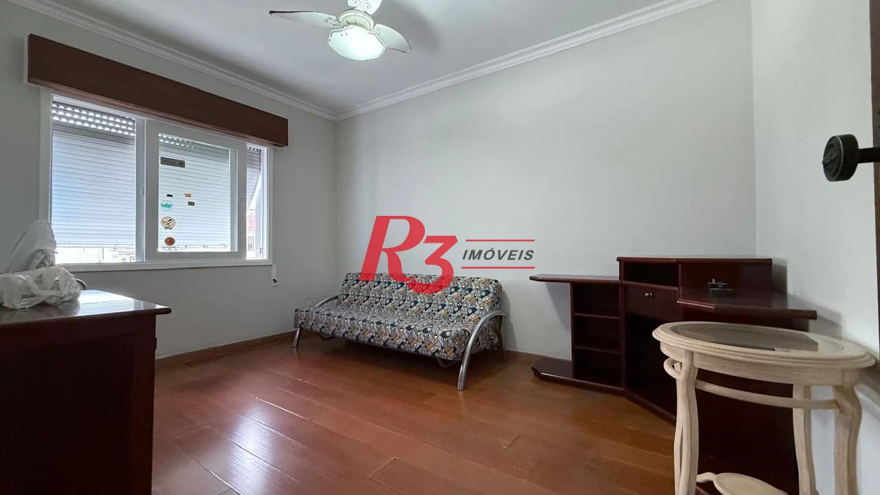 Apartamento com 3 dormitórios para alugar, 183 m² por R$ 7.500,00/mês - Boqueirão - Santos/SP
