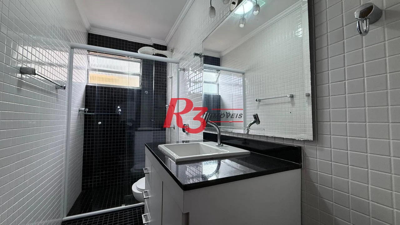 Apartamento com 3 dormitórios para alugar, 183 m² por R$ 7.500,00/mês - Boqueirão - Santos/SP