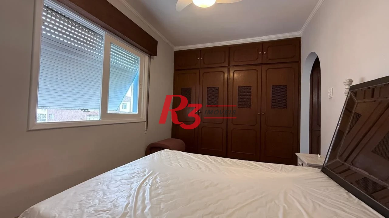 Apartamento com 3 dormitórios para alugar, 183 m² por R$ 7.500,00/mês - Boqueirão - Santos/SP