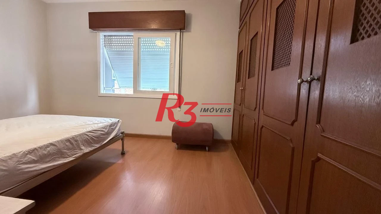 Apartamento com 3 dormitórios para alugar, 183 m² por R$ 7.500,00/mês - Boqueirão - Santos/SP