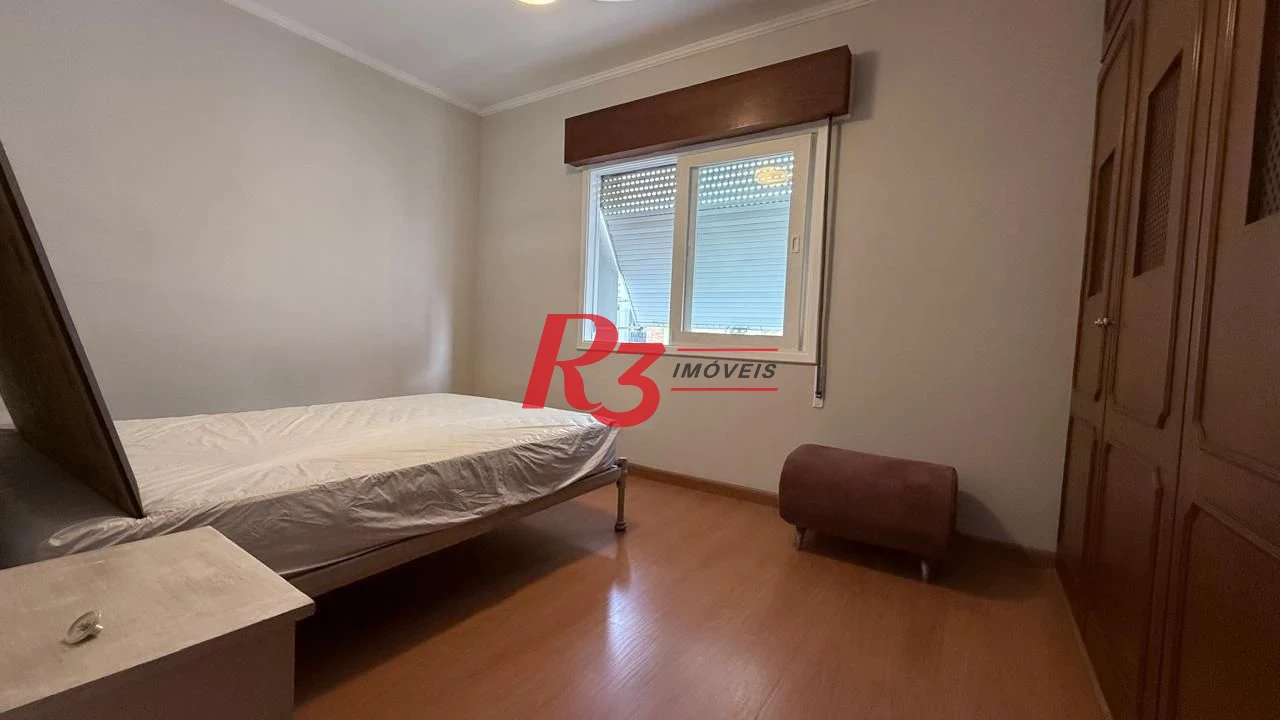Apartamento com 3 dormitórios para alugar, 183 m² por R$ 7.500,00/mês - Boqueirão - Santos/SP