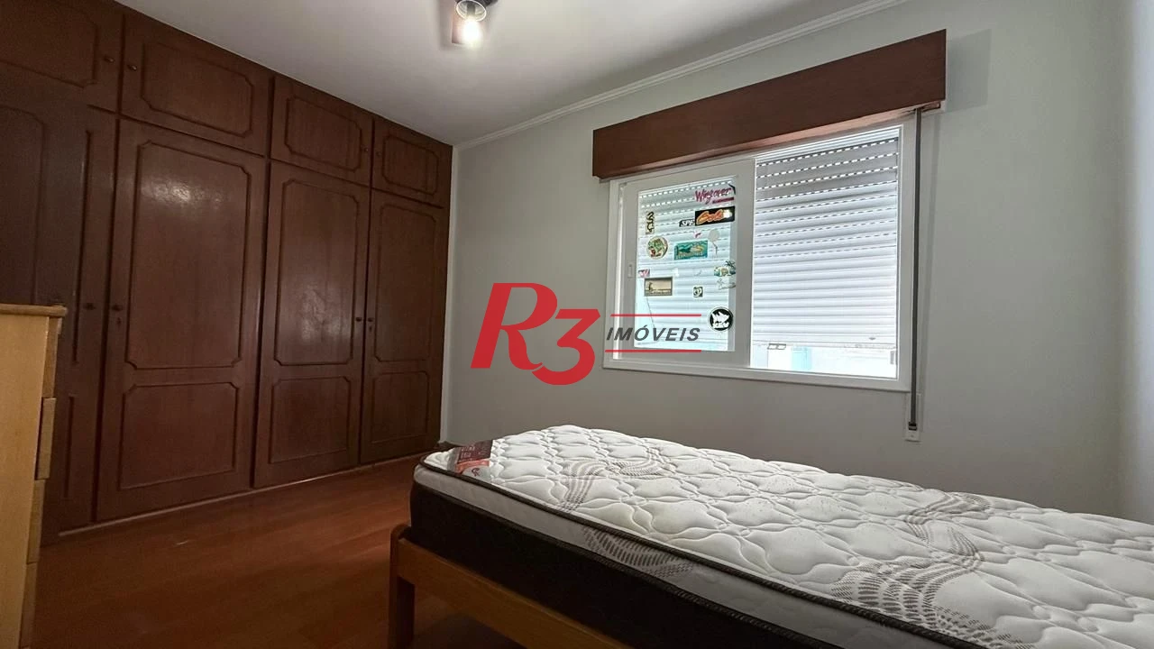 Apartamento com 3 dormitórios para alugar, 183 m² por R$ 7.500,00/mês - Boqueirão - Santos/SP