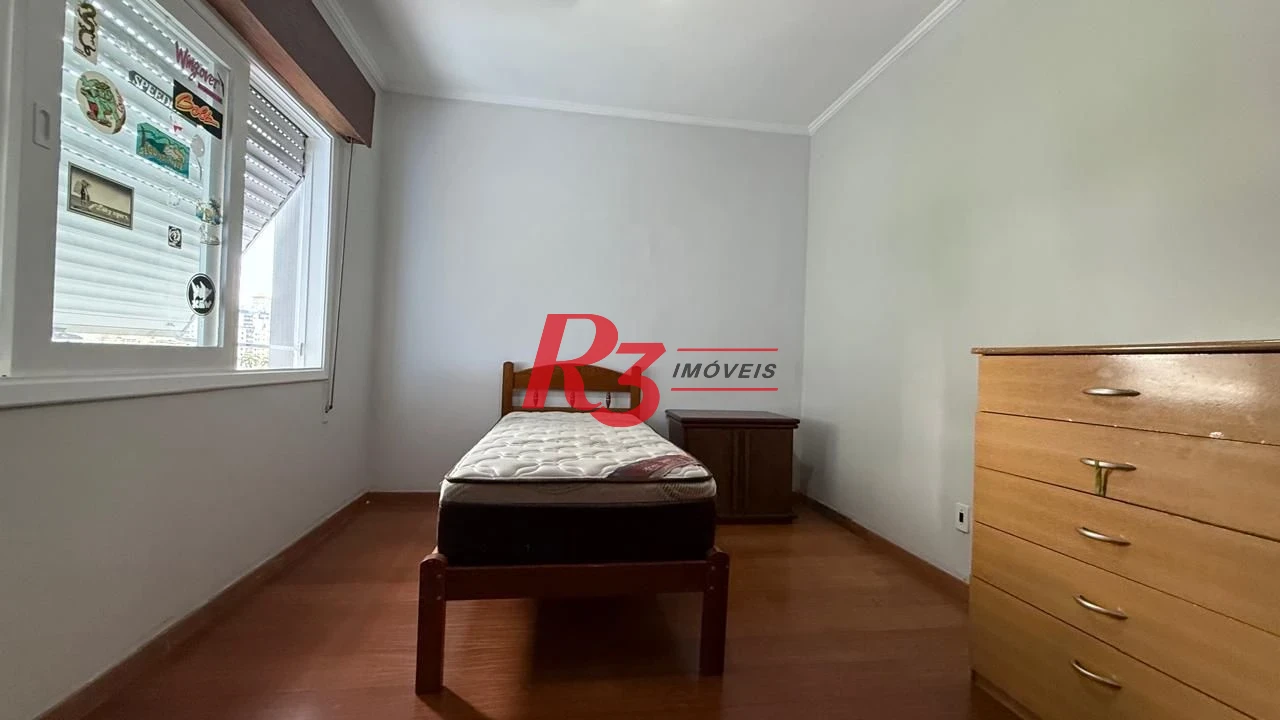 Apartamento com 3 dormitórios para alugar, 183 m² por R$ 7.500,00/mês - Boqueirão - Santos/SP