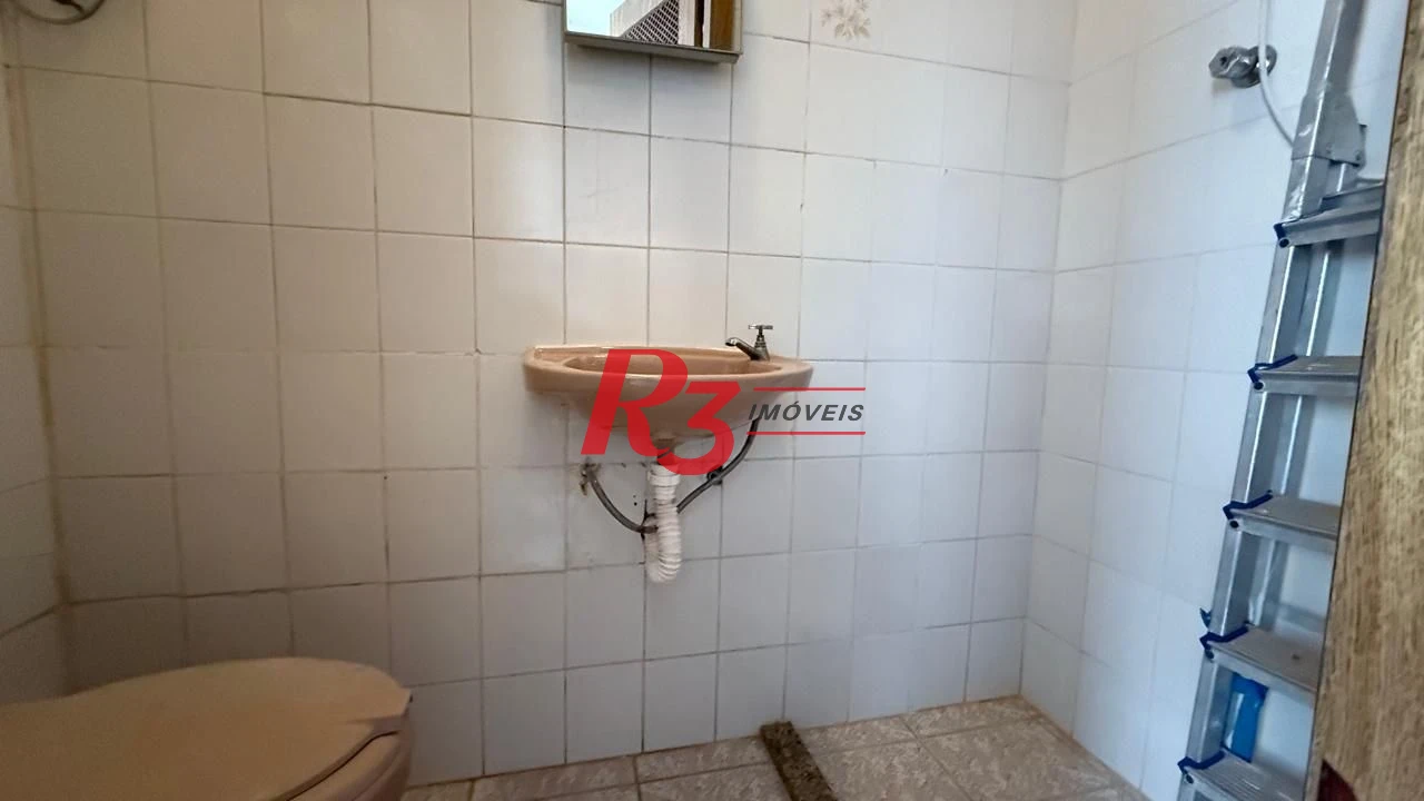 Apartamento com 3 dormitórios para alugar, 183 m² por R$ 7.500,00/mês - Boqueirão - Santos/SP