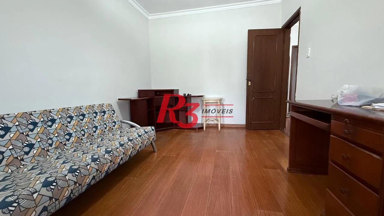 Apartamento com 3 dormitórios para alugar, 183 m² por R$ 7.500,00/mês - Boqueirão - Santos/SP