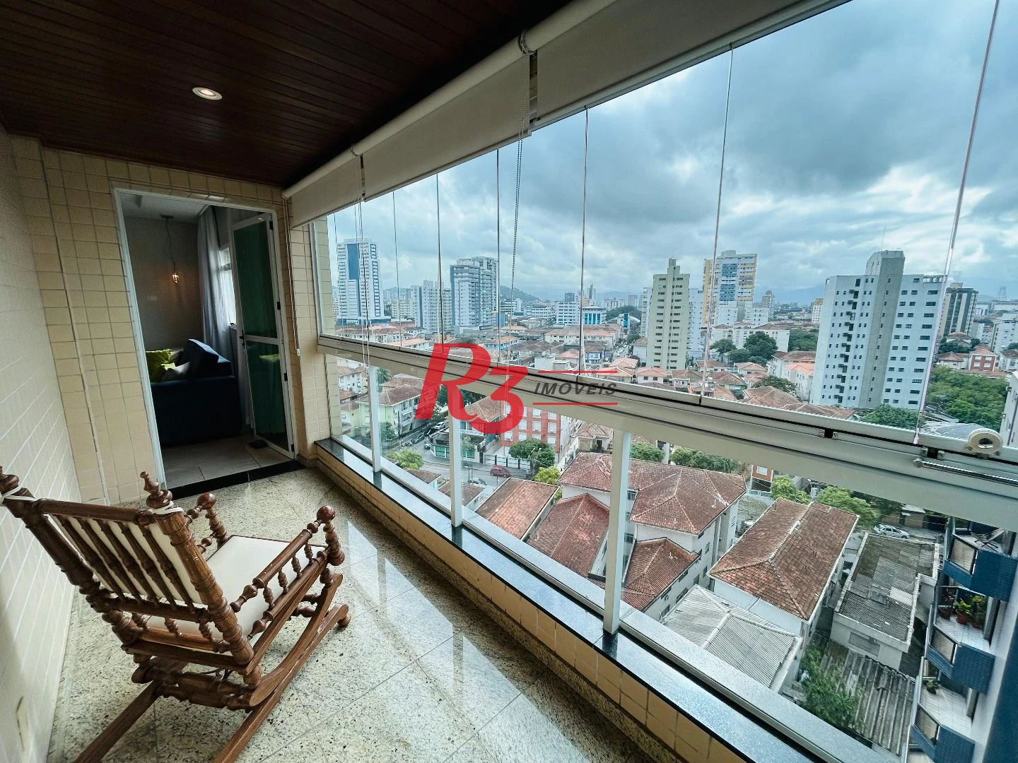 Apartamento com 3 dormitórios à venda, 138 m² por R$ 1.350.000 - Boqueirão - Santos/SP