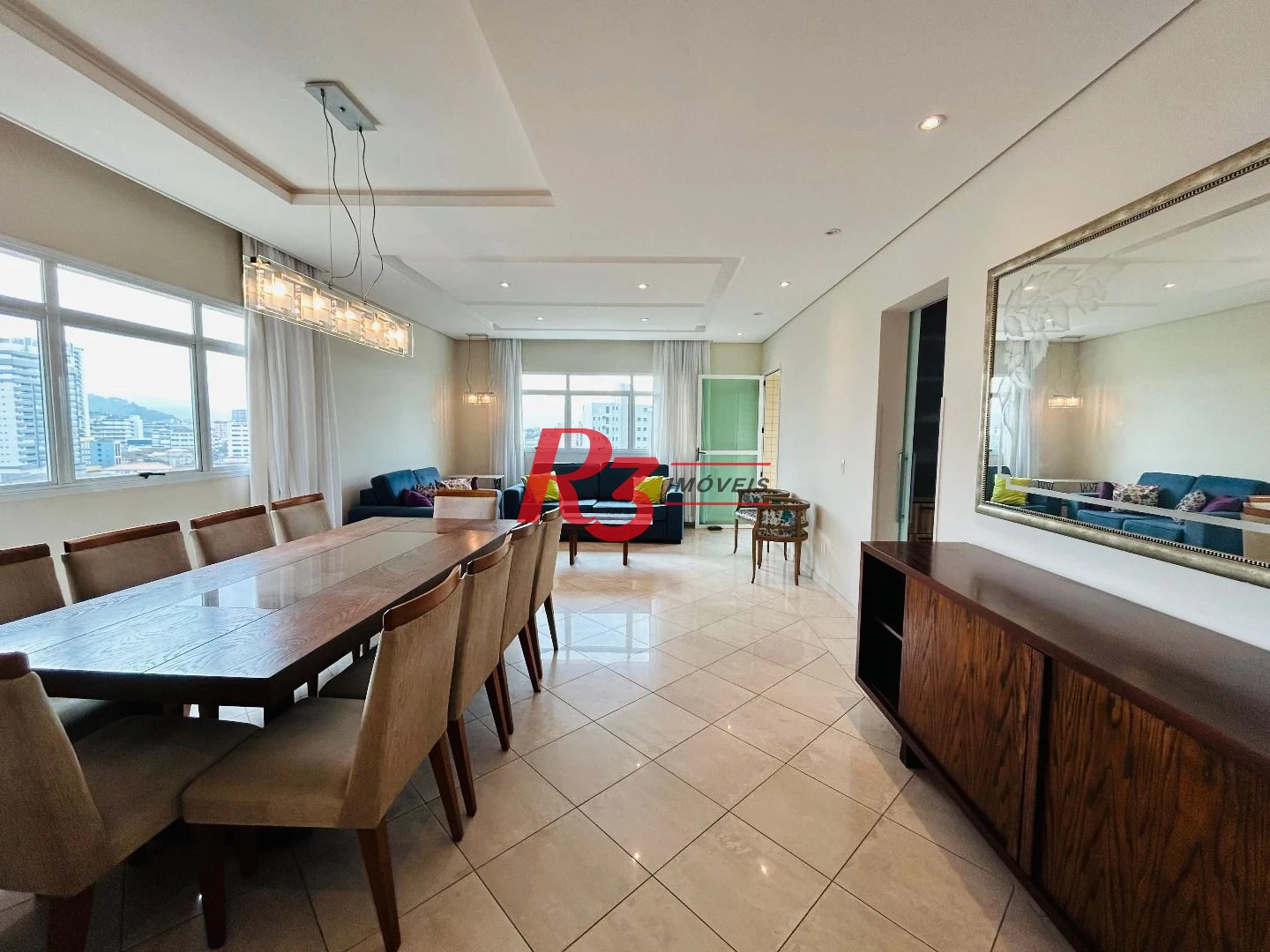 Apartamento com 3 dormitórios à venda, 138 m² por R$ 1.350.000 - Boqueirão - Santos/SP