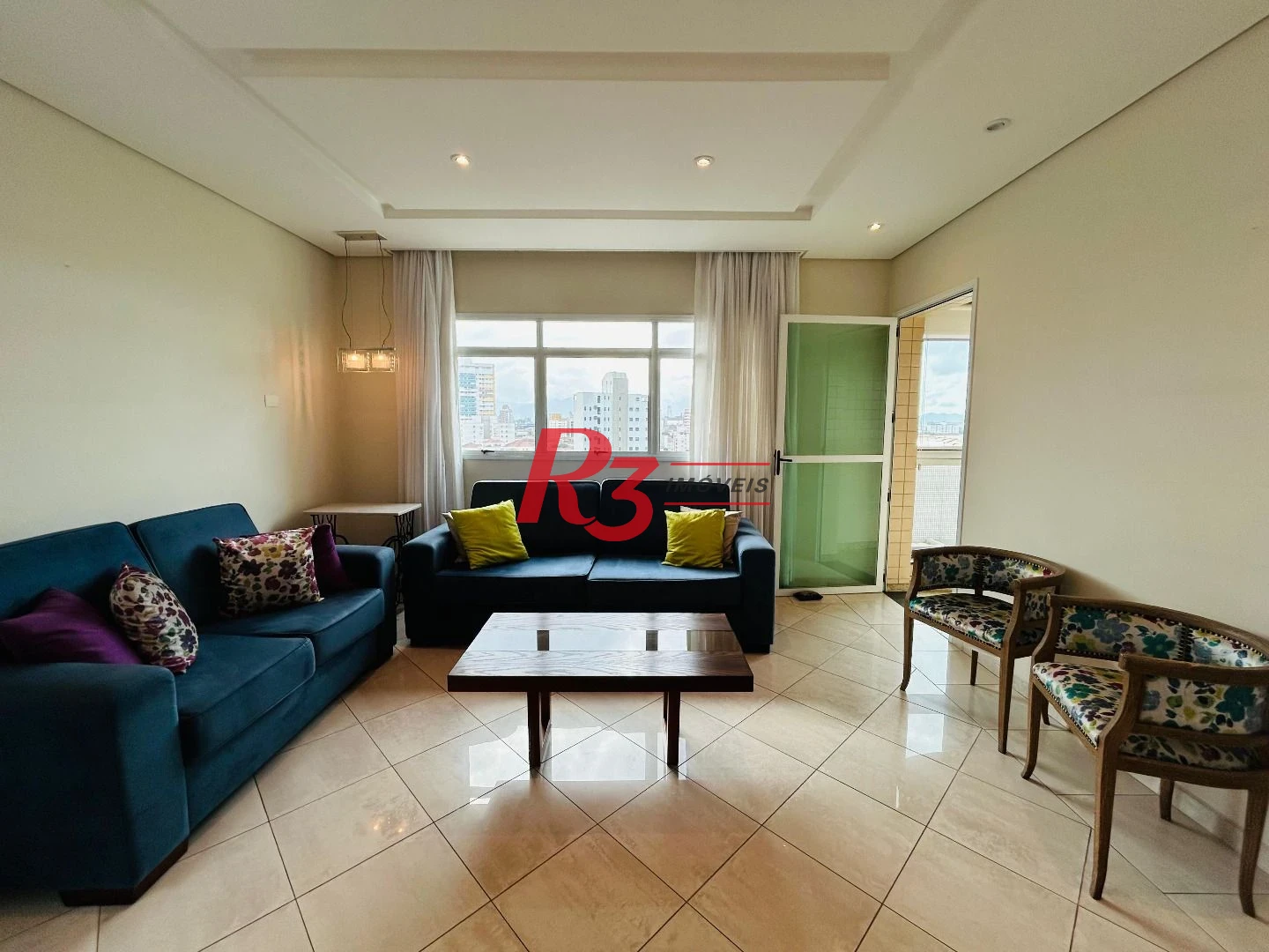 Apartamento com 3 dormitórios à venda, 138 m² por R$ 1.350.000 - Boqueirão - Santos/SP
