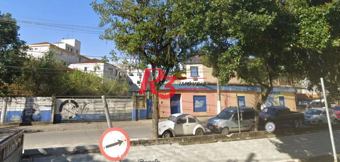 Terreno à venda, 1722 m² por R$ 8.700.000,00 - Marapé - Santos/SP