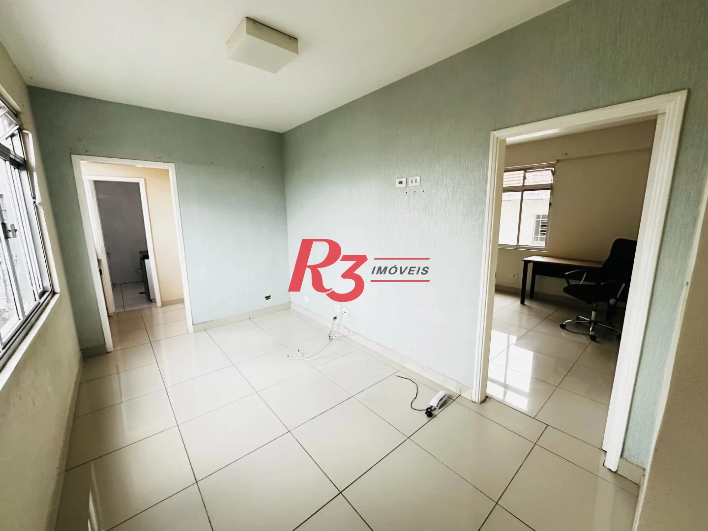 Sala para alugar, 60 m² por R$ 3.000,00/mês - Boqueirão - Santos/SP