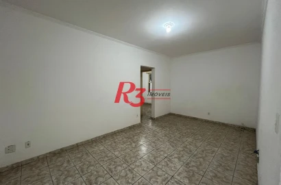 Apartamento com 2 dormitórios à venda, 94 m² por R$ 370.000,00 - Macuco - Santos/SP