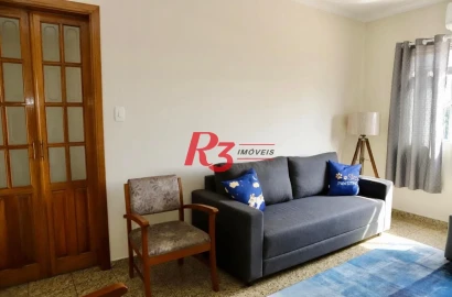 Apartamento com 2 dormitórios à venda, 62 m² por R$ 490.000,00 - Aparecida - Santos/SP