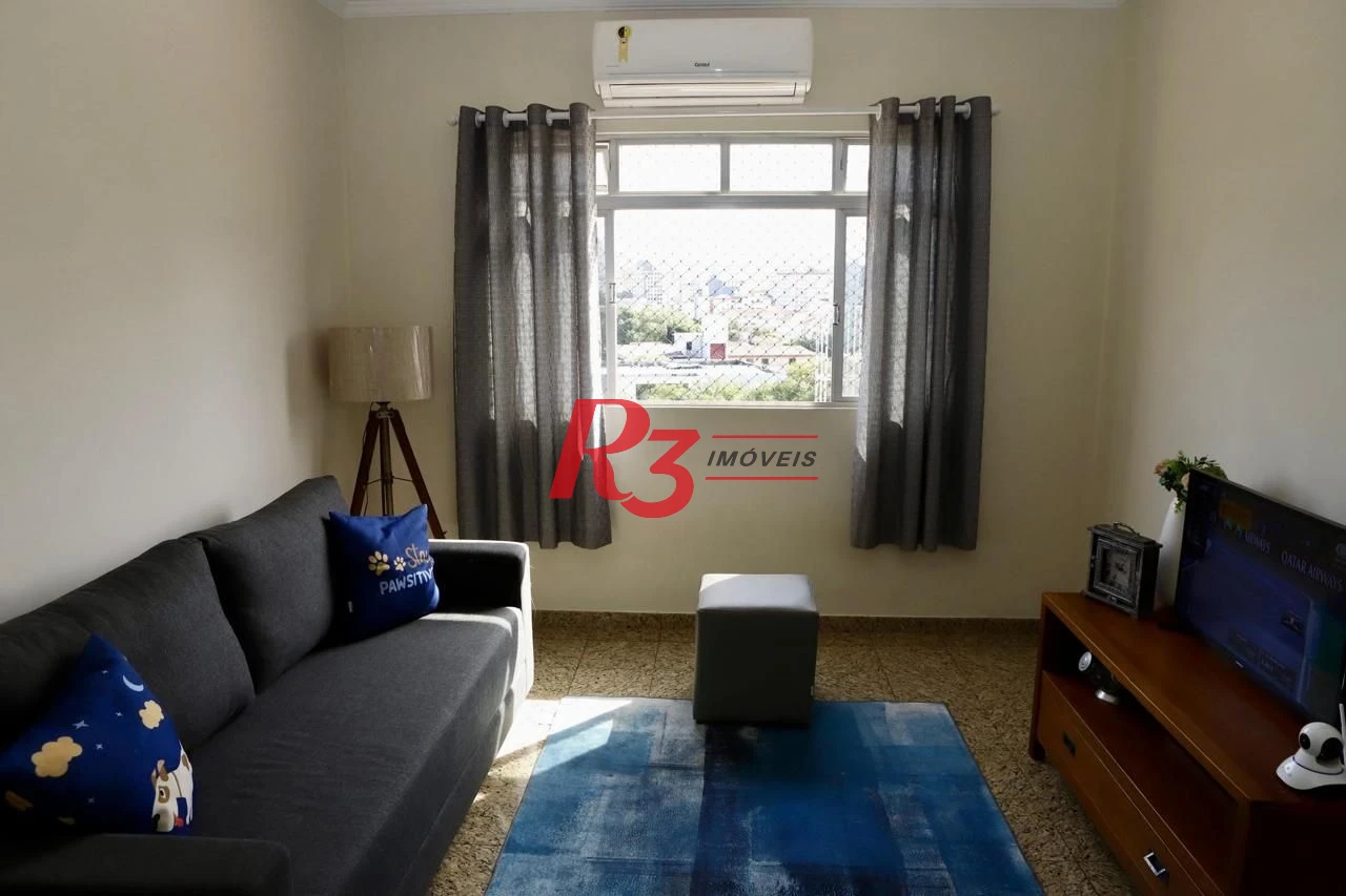 Apartamento à Venda, 2 dormitórios Vista Livre, Ambientes Reformados, Terraço para Lazer e Localização Privilegiada Embaré