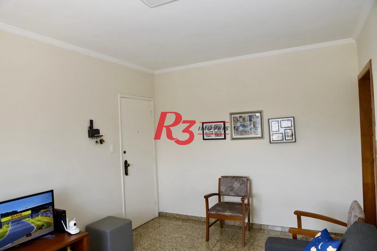 Apartamento à Venda, 2 dormitórios Vista Livre, Ambientes Reformados, Terraço para Lazer e Localização Privilegiada Embaré