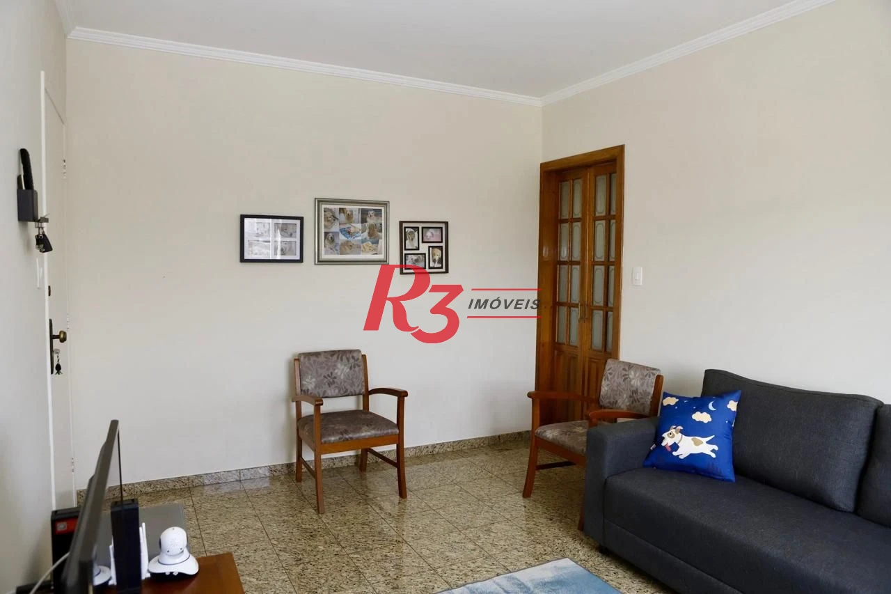 Apartamento à Venda, 2 dormitórios Vista Livre, Ambientes Reformados, Terraço para Lazer e Localização Privilegiada Embaré