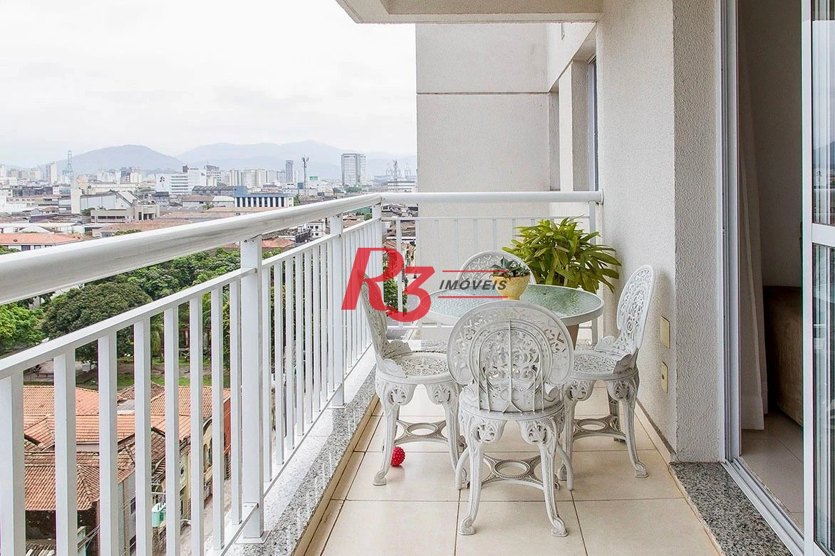 Apartamento com 2 dormitórios à venda, 70 m² por R$ 550.000,00 - Vila Matias - Santos/SP