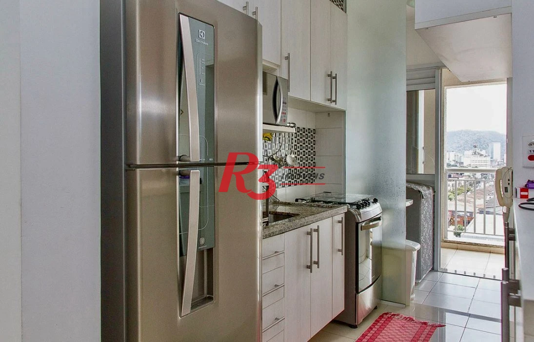 Apartamento com 2 dormitórios à venda, 70 m² por R$ 550.000,00 - Vila Matias - Santos/SP