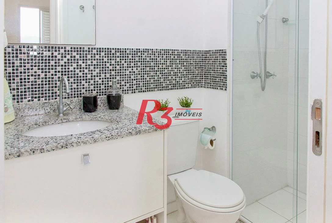 Apartamento com 2 dormitórios à venda, 70 m² por R$ 550.000,00 - Vila Matias - Santos/SP