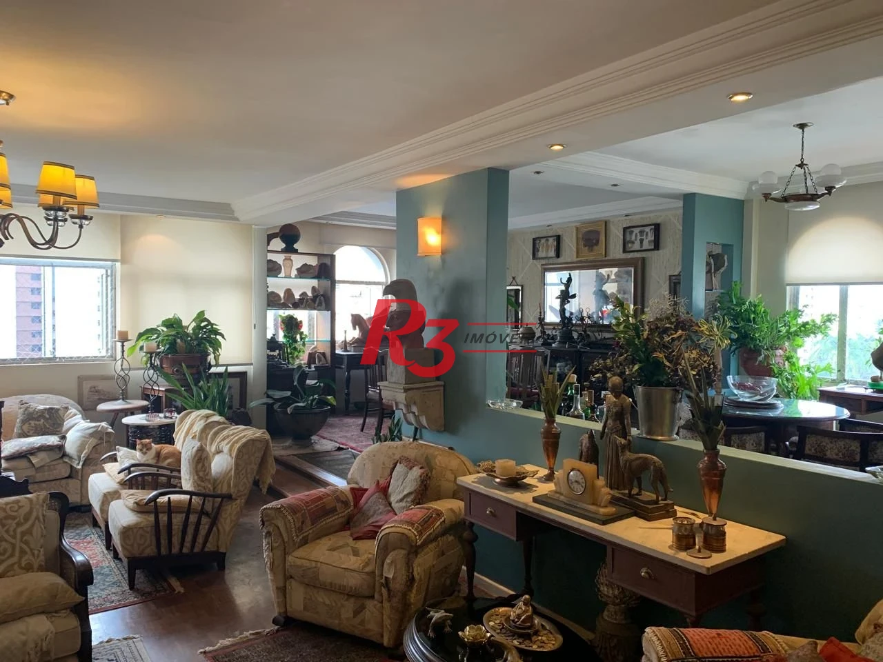 Apartamento com 4 dormitórios à venda, 347 m² por R$ 1.950.000,00 - Boqueirão - Santos/SP