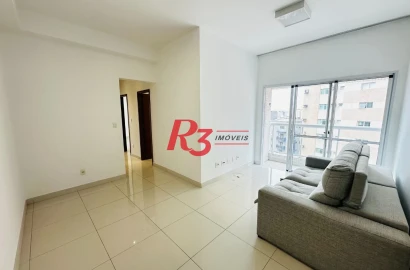 Apartamento com 3 dormitórios para alugar, 93 m² por R$ 7.465,00/mês - Boqueirão - Santos/SP