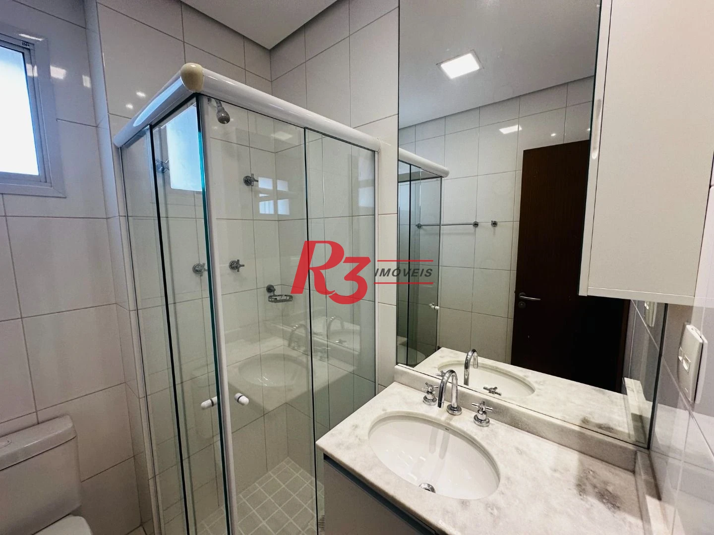 Apartamento com 3 dormitórios para alugar, 93 m² por R$ 7.465,00/mês - Boqueirão - Santos/SP